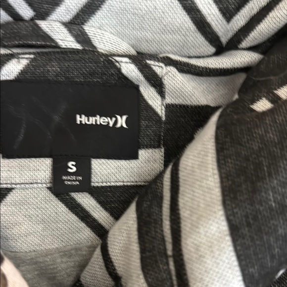 Hurley junior women’s Geometric Patterned Hooded Jacket - small - Picture 3 of 10